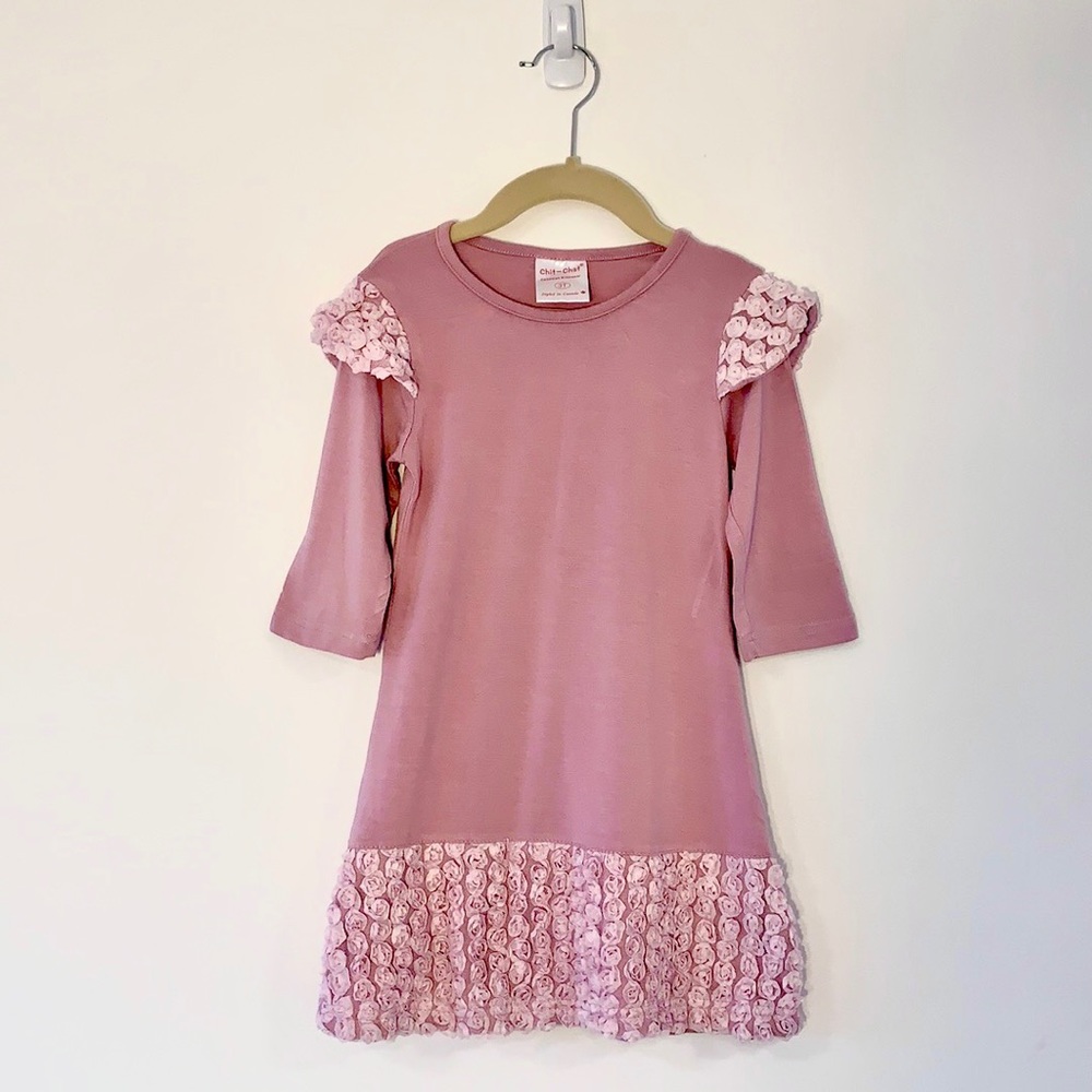 NWOT Chit-Chat, Little Girls Dress (Mauve)